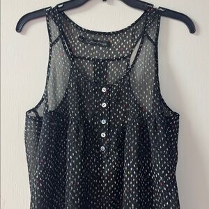 Sheer Sparkly Tank